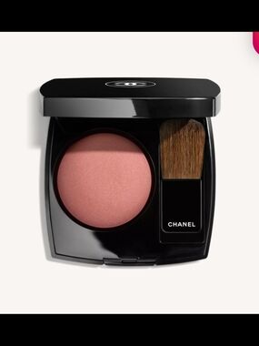 CHANEL Pink Pétale Blush Compact with Brush